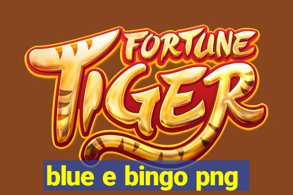 blue e bingo png